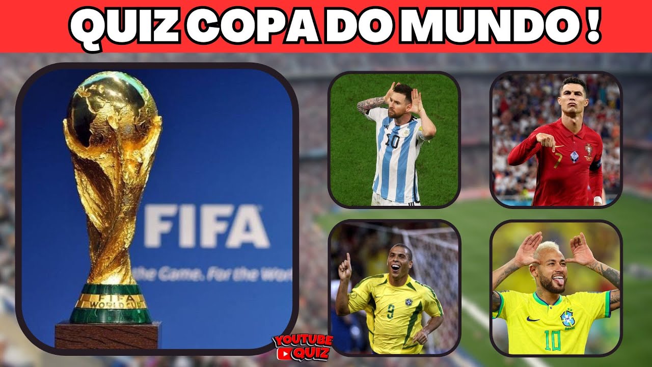 ⚽NÍVEL DIFÍCIL | 20 PERGUNTAS SOBRE A COPA DO MUNDO | VOCÊ CONSEGUE ...