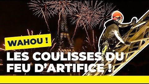 Dans les coulisses du feu d'artifice du 14 juillet 🎆| Paris, ville lumière ❤️ | Ville de Paris
