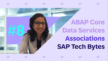SAP TechBytes — ABAP Core Data Services Associations