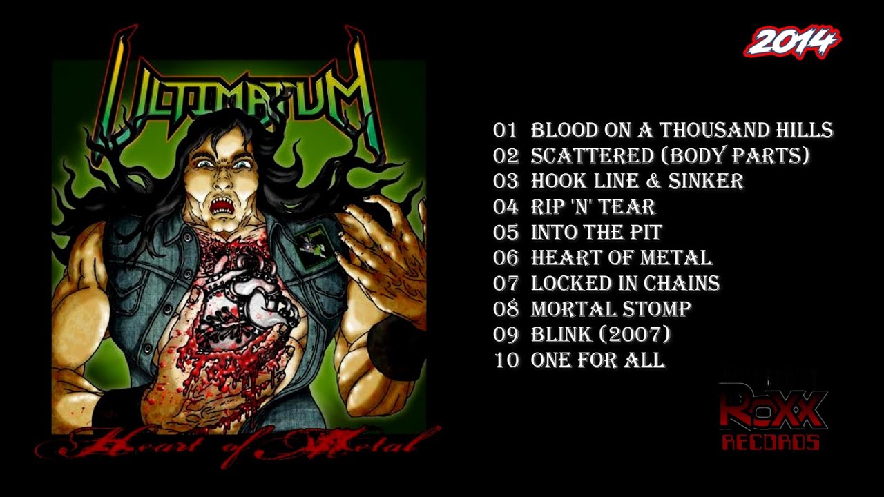 Ultimatum - Heart Of Metal (2014) Full Album, US Thrash Metal. Roxx.