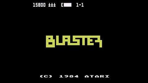 Blaster (Prototype) - Atari 5200 - Default - 15,800 - EMU