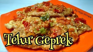 CARA MEMBUAT TELUR GEPREK