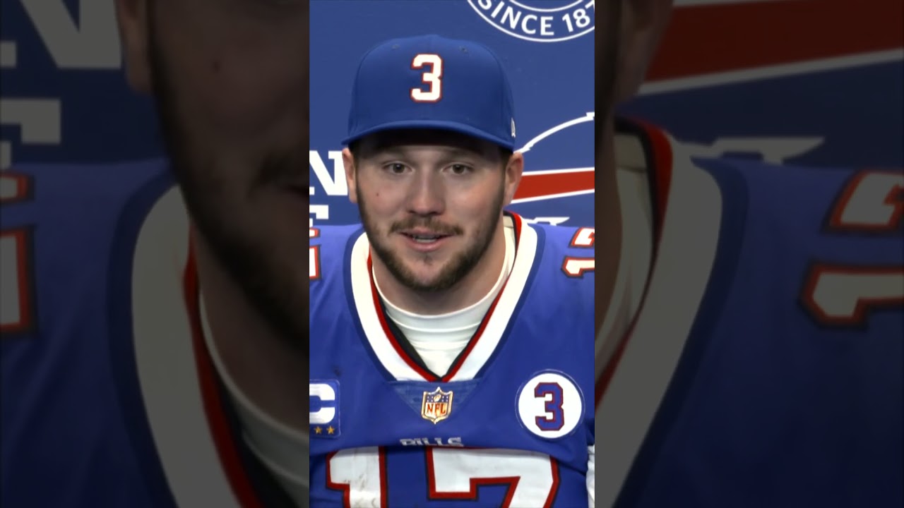 WATCH: Josh Allen gets emotional reflecting on Nyheim Hines ...