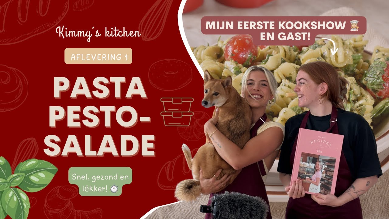 Pastasalade Meal Prep - Kimmy's Kitchen | Kim van der Most