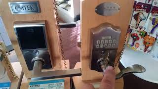 Emtek electronic lock review by Steve's locksmith