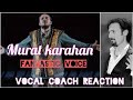 VOCAL COACH REACTION-MURAT KARAHAN-NESSUN DORMA -SES ANALİZİ