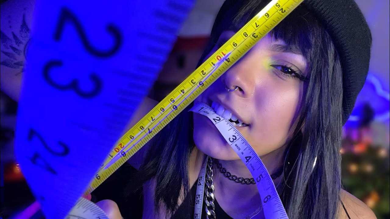 ASMR | (Chaotic & Unpredictable) Measuring You 💚📐