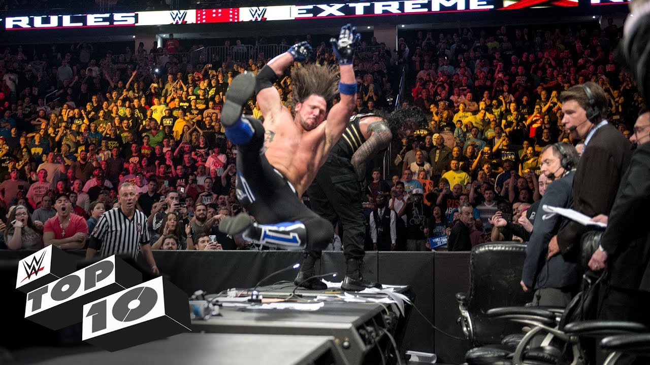WWE Extreme Rules craziest crash-landings: WWE Top 10, July 14, 20 18