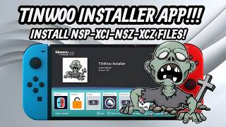 How to Install Nsp/Xci/Nsz/Xcz Files using the Tinwoo Application on the Nintendo Switch!
