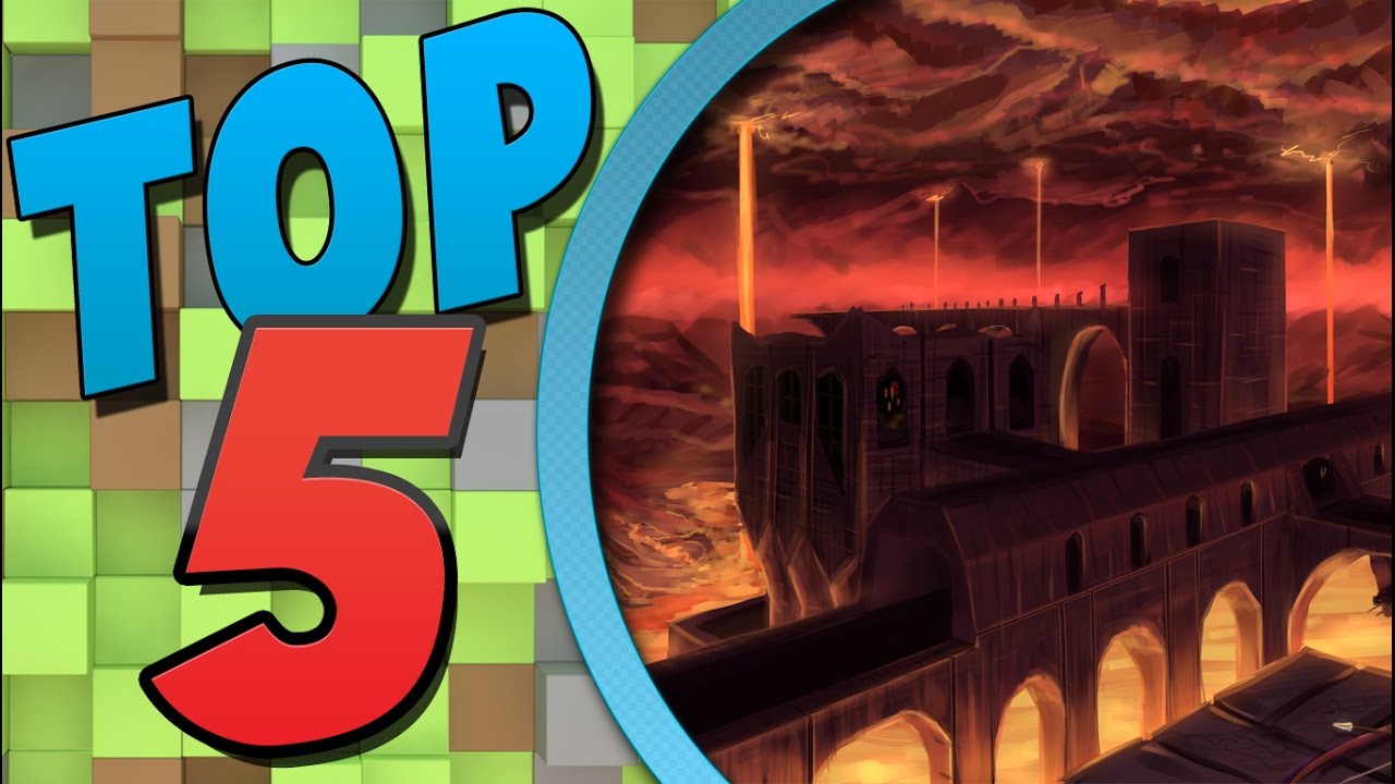 TOP 5 COSTRUZIONI IN MINECRAFT COSTRUZIONE CON IL NETHERRACK - YouTube
