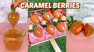 Secret to Caramel Strawberries | FREE STRAWBERRY CLASS