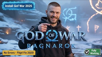 Hoe je God of War Ragnarok zonder fouten installeert in 2025 (FitGirl Repack)