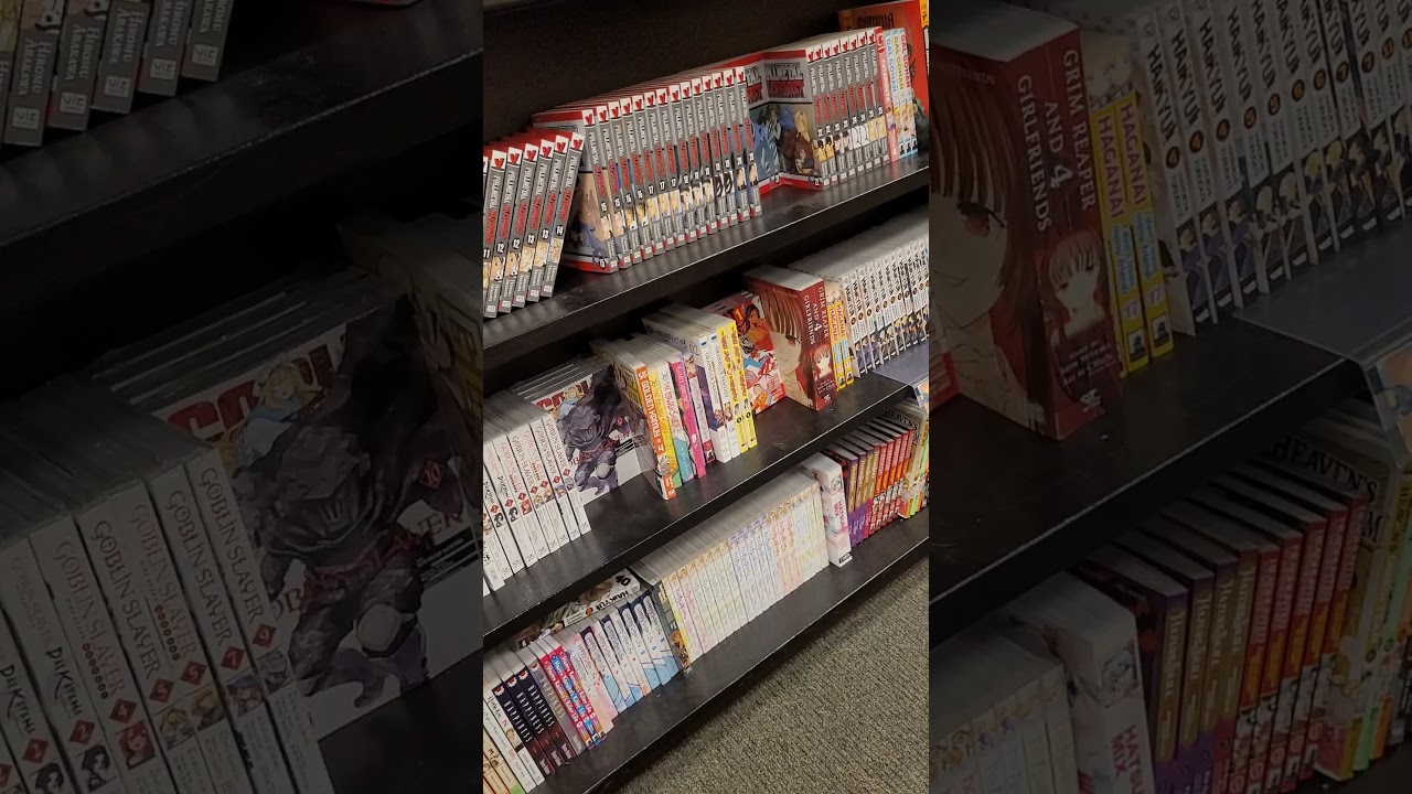 BARNES AND NOBLE MANGA SHOPPING Part 2 Long version YouTube