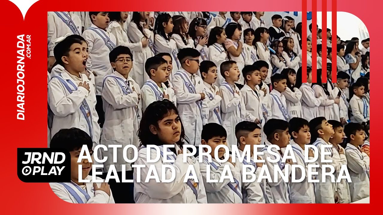 INFORME | Acto de Promesa de Lealtad a la Bandera 🔵⚪🔵 - YouTube