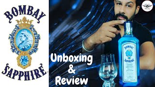 Bombay Sapphire Gin Review & Unboxing | Hindi Review Best Gin in India | #Bombaysapphire