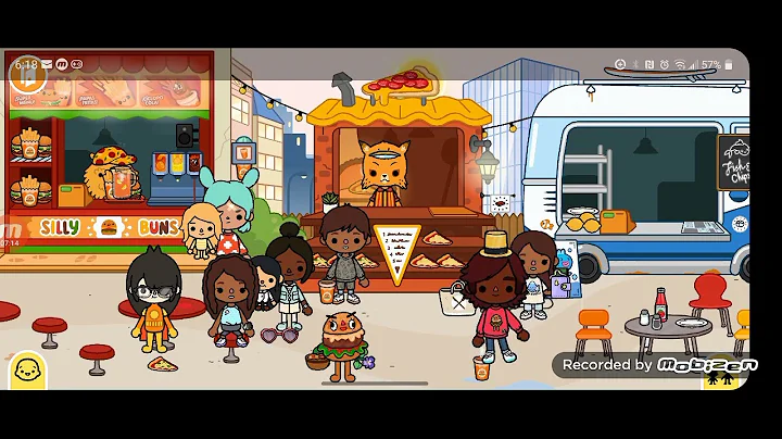 Kayla 6th birthday party Toca boca roleplay