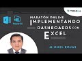 Maratón Online - Implementando Dashboards con Excel