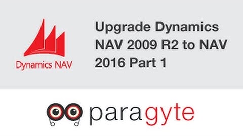 Dynamics NAV Upgrading Dynamics Nav 2009 R2 Version to Dynamics Nav 2016 Version   Part 1