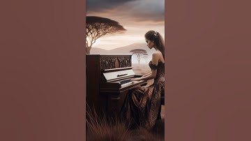 Thumbnail of Soulful Melodies: A Melancholic Piano Tribute in Traditional Kebaya Amidst Serene Rice Fields