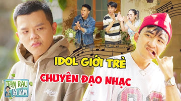IDOL Giới Trẻ Tổ Chức "Off Fan", Nào Ngờ Bị Chủ Tiệm Rau Tố ĐẠO NHẠC | Tloo Tiệm Rau Lạ Lắm #trll