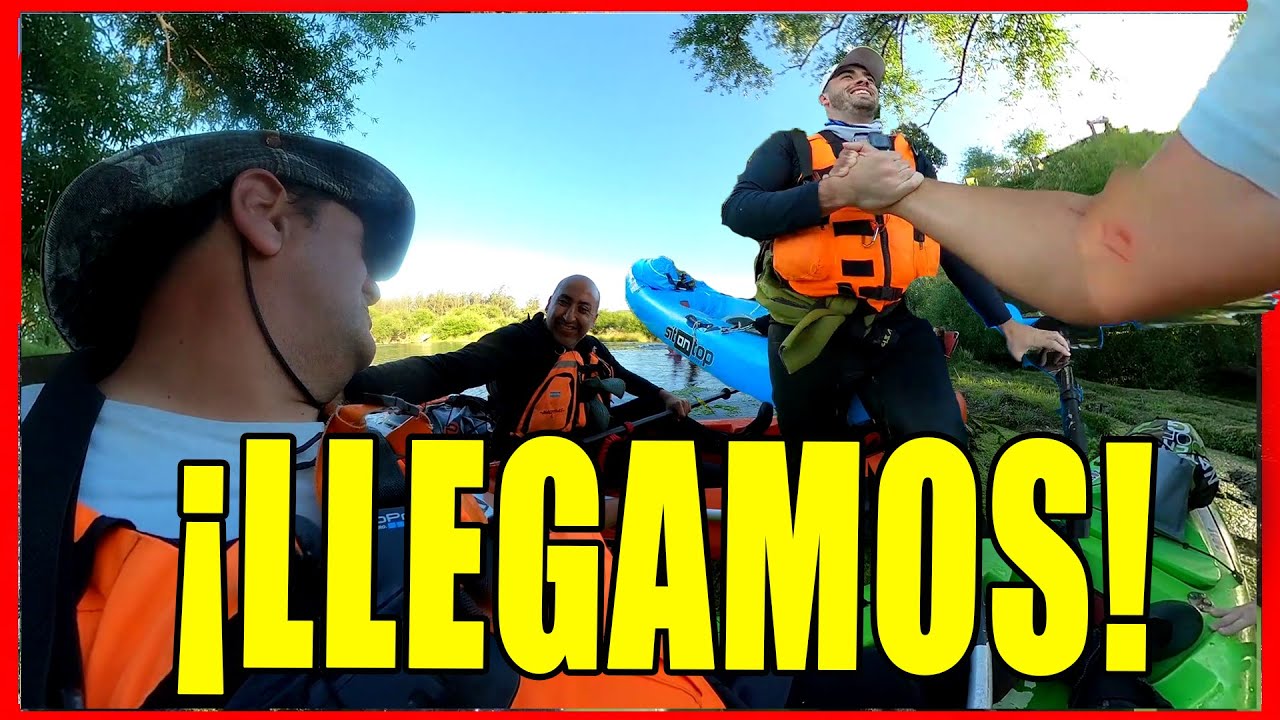 # FINAL ÉPICA DE AVENTURA EN KAYAK: EMOCIONES ENCONTRADAS
