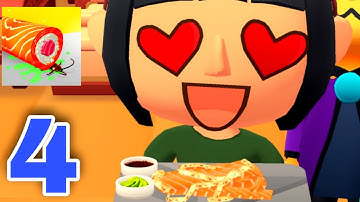 Sushi Roll 3D - Part 4 Gameplay Walkthrough LILU (iOS & Android)