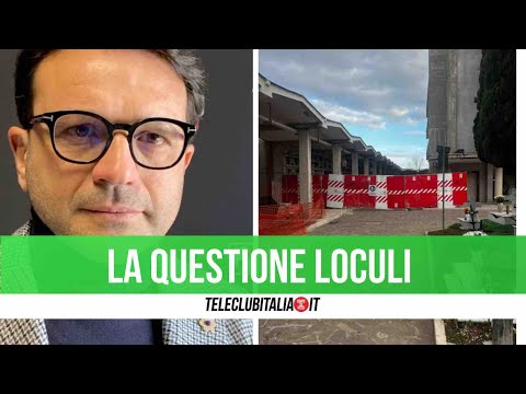 Loculi e lampade votive a Giugliano, Sequino: "Lavori fermi, non c'è pace neppure per i morti"