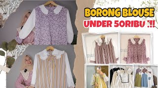 SHOPEE BLOUSE HAUL UNDER 50K!!! PERFECT FOR COLLEGE AND WORK
