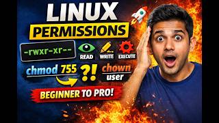 Linux File Permissions For Beginners | Linux CHMOD, CHOWN, CHGRP Commands