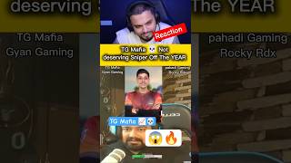 TG Mafia vs Pahadi Gaming 💀🔥 | Sniper Of The Year Controversy 😧🤯