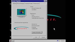 Monorail Computer Recreated In 86Box