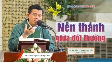 Nên thánh giữa đời thường - Lm. Antôn Nguyễn Quang Chẩn