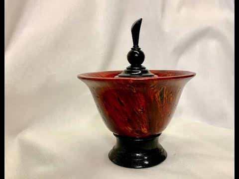 Wood turning-The pedestal bowl
