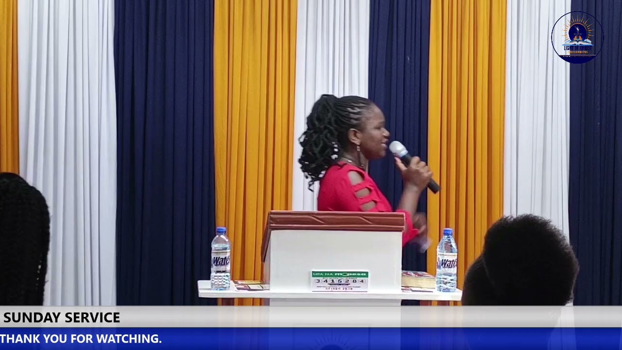 SUNDAY PRAYER SERVICE BY MINI. TRIZAH