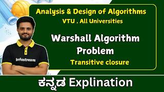Warshall Algorithm | Analysis and Design of Algorithm