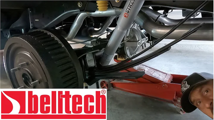 Lowering a Squarebody with Belltech!
