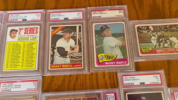 Mickey Mantle Showcase - $50k Worth of Mantle Cards!!