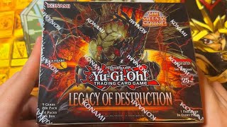 Yu-Gi-Oh! Legacy of Destruction Booster Box x2 Opening