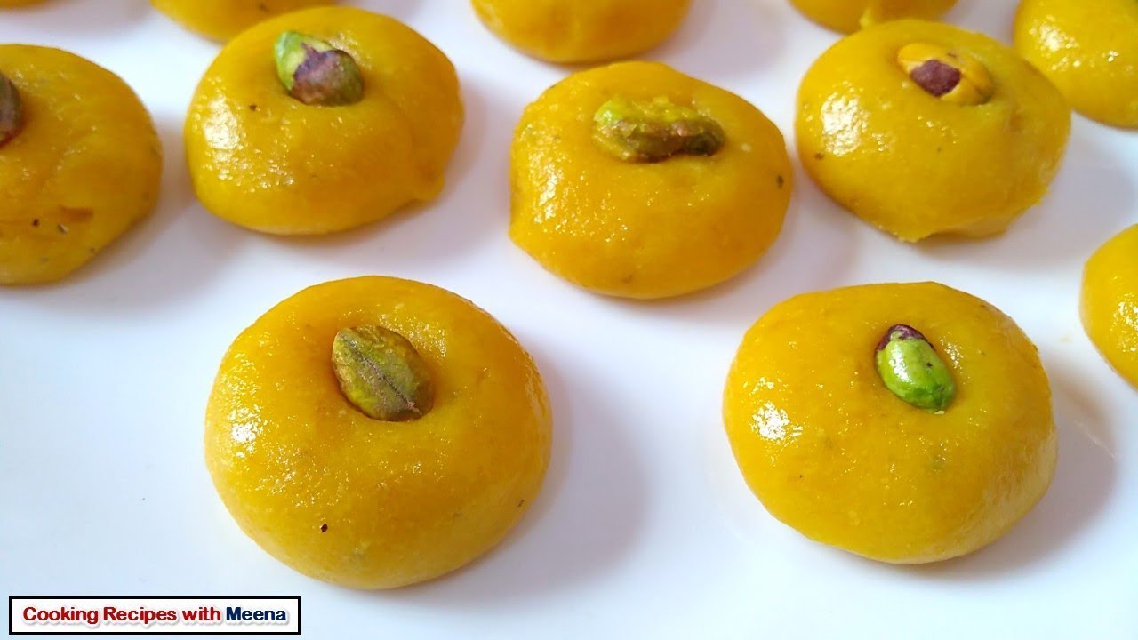 आम का पेडा - Mango Peda Recipe - Easy & Quick Mango Peda - How to make ...