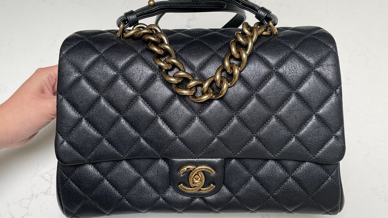Chanel Trapezio Flap Bag - Chanel 19 mixed with a classic flap? #chanelbag # chanel 