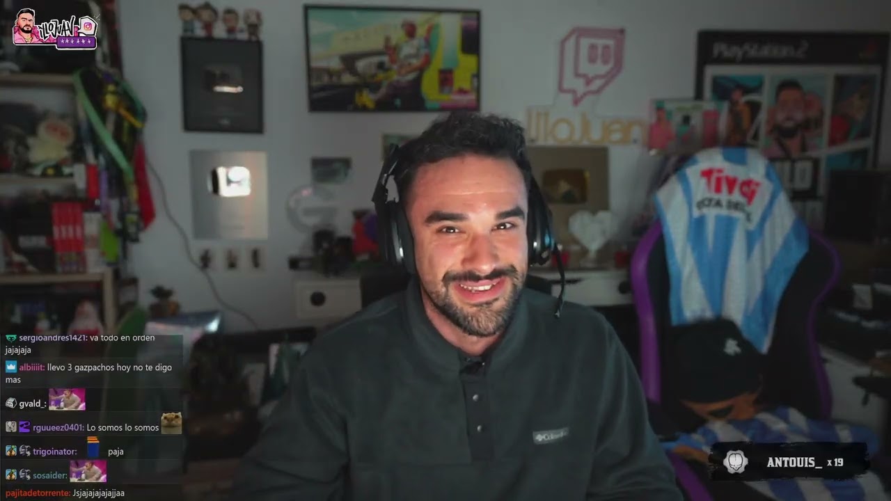 ILLOJUAN Y SU CHAT HABLAN DE CUANTAS PAJAS SE HACEN AL DÍA 🤣