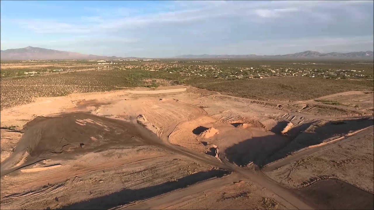 Phantom 4 drone flying over Tucson Arizona landfill YouTube