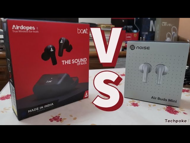 Boat Airdopes 101 vs Noise Airbuds Mini 