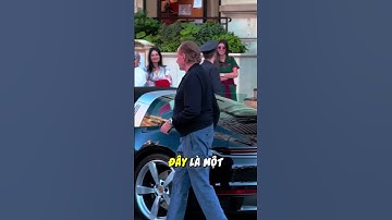 Tỷ phú tại Monaco tán gái chỉ bằng 1 chiếc Porsche #sieuxe #shorts