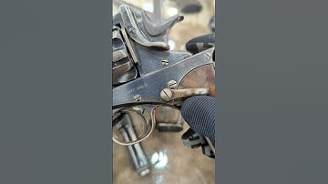 Automatic Revolver | Slide Recoil Rotation | Early Model Webley Fosbery | .455 6-Shot SAO