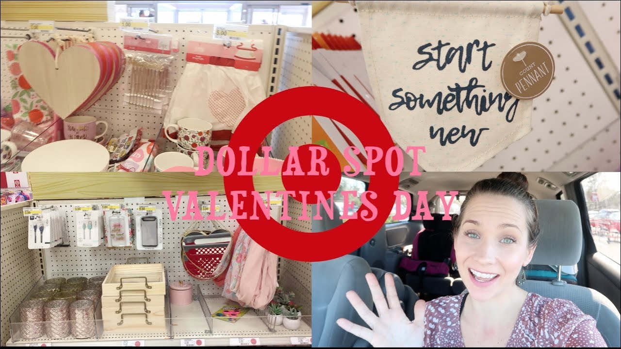 Valentine's Day Shop With Me Target Dollar Spot!  + Haul