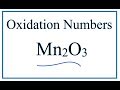 Oxidation States and Numbers in Compounds