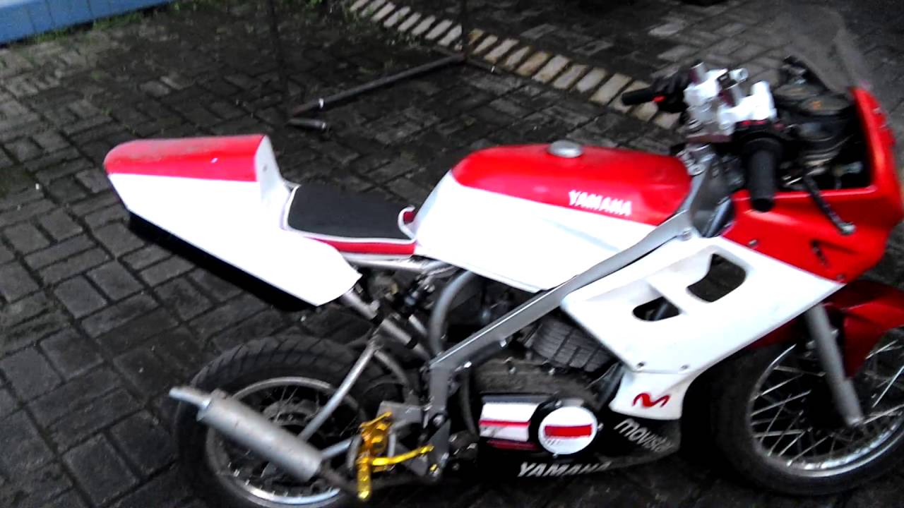 Modifikasi YAMAHA RX 100 FULL FAIRING MINI SPORT BIKE YouTube