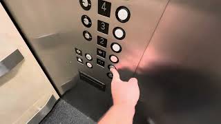 Generic but nice OTIS traction elevators modded by ? in Wilkes Barre PA