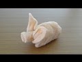 How to Make a Towel Pig　おしぼりブタの作り方